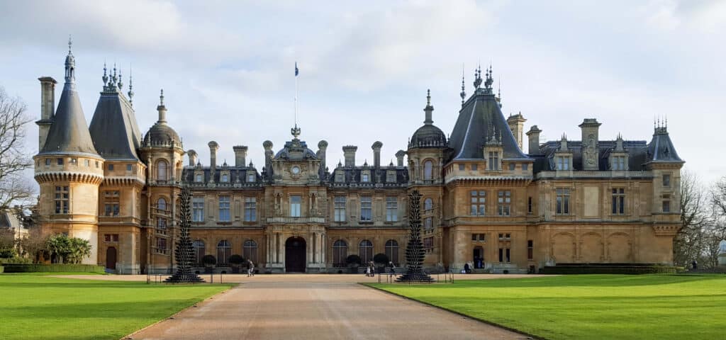 A View of Waddesdon Manor