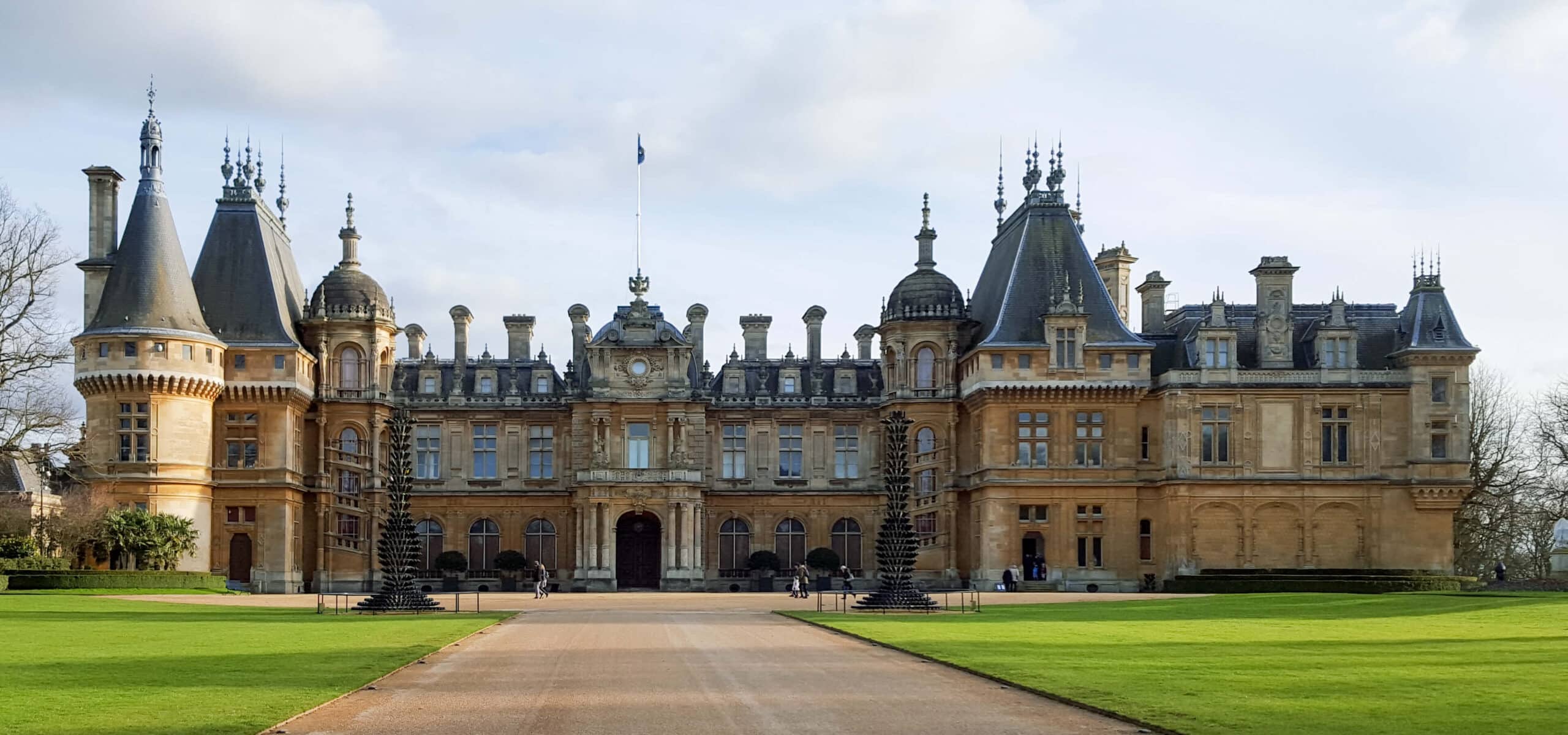 A View of Waddesdon Manor
