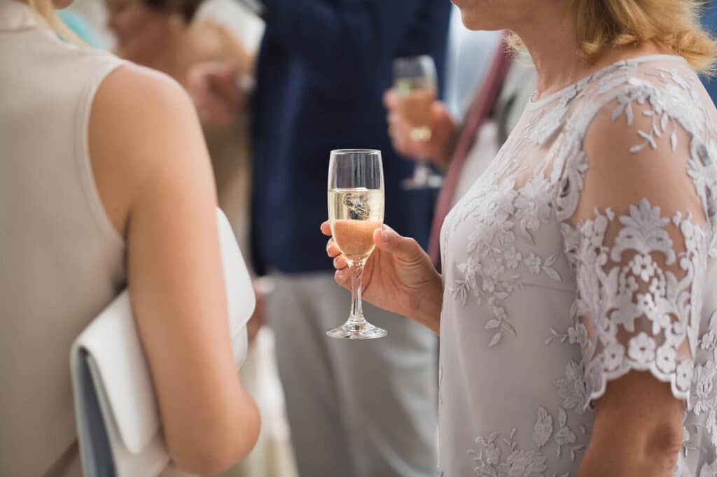 Guests in a Wedding in Thame