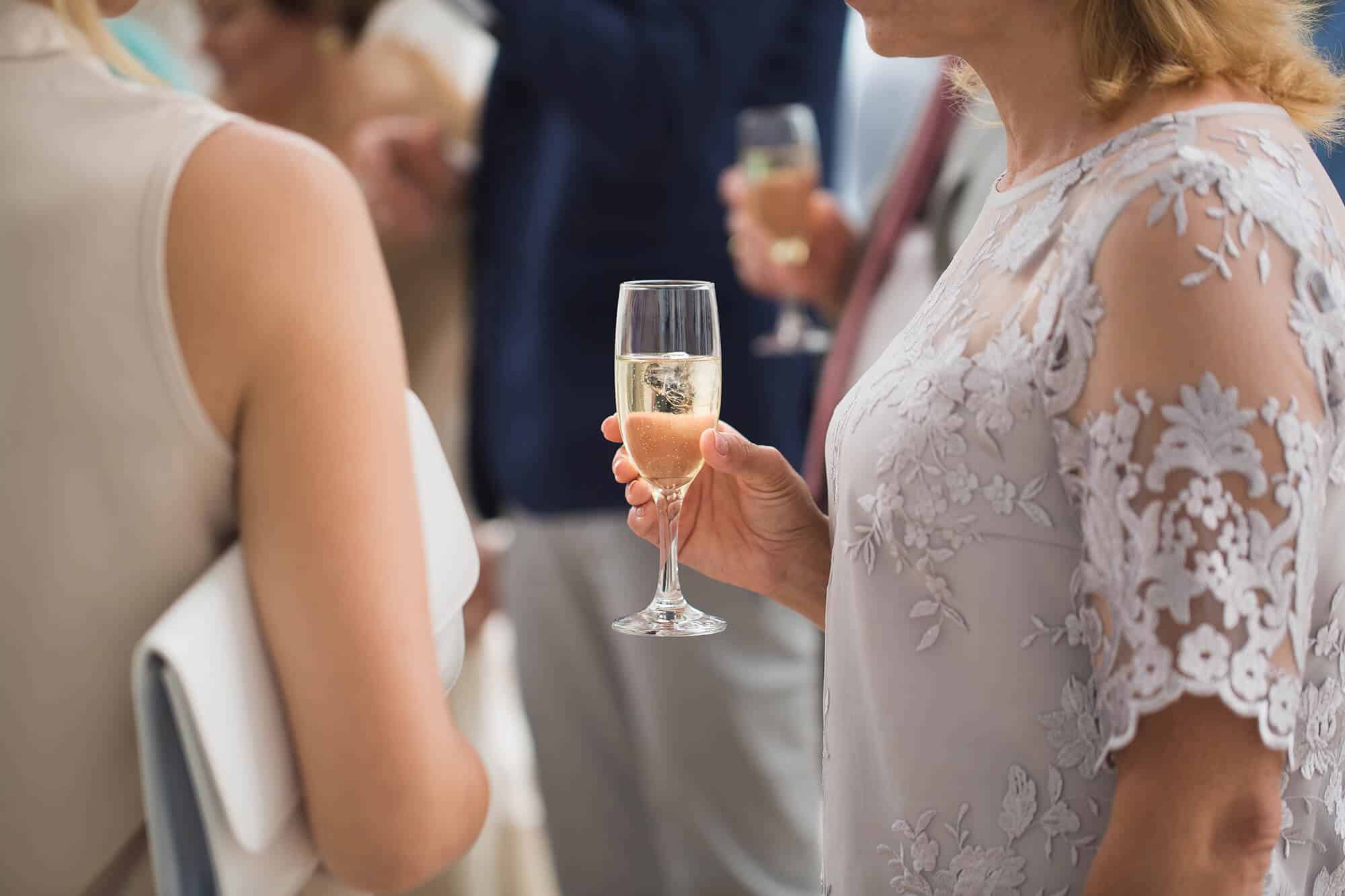 Guests in a Wedding in Thame